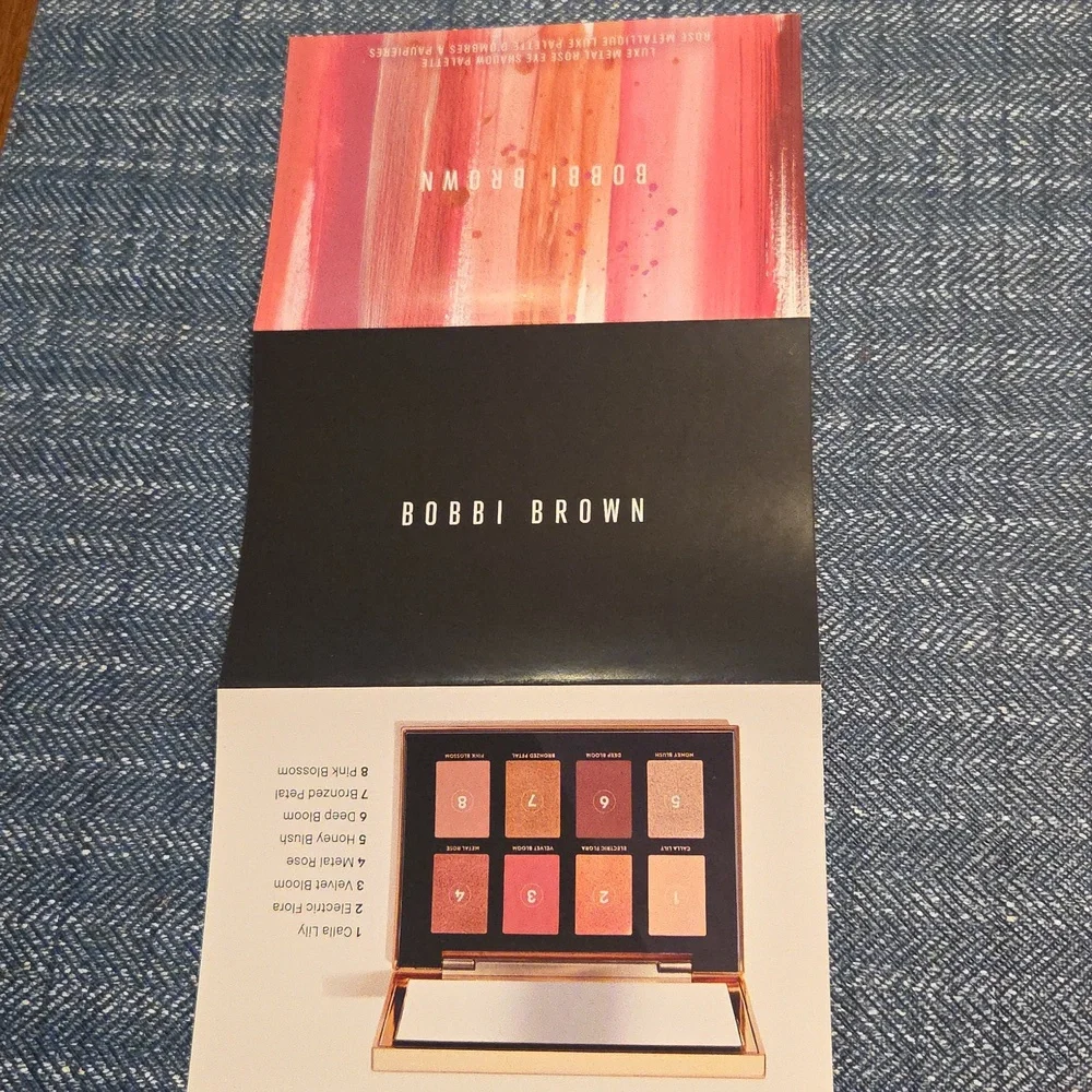 Bobbi Brown Luxe Metal Rose Eye Shadow Palette